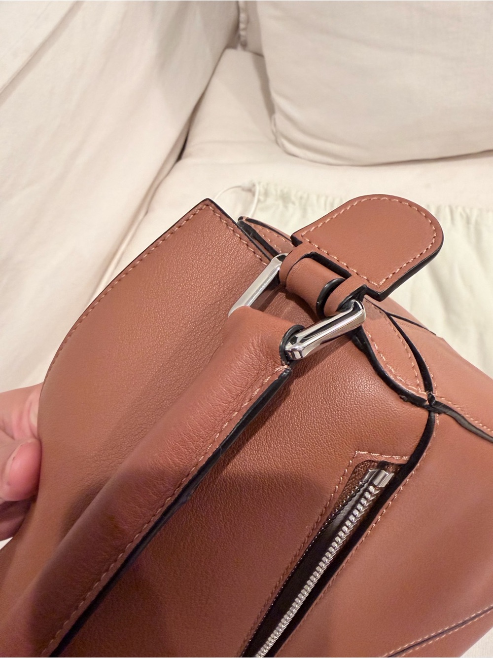 Loewe Brown Puzzle medium Leather Shoulder Bag - Picture 5 of 11